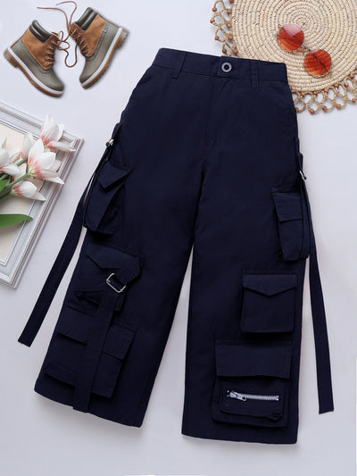 Boys Cotton Ten Pockets Cargo