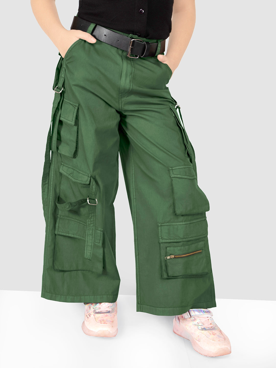 Cotton Ten Pockets Cargo for Girls & Boys