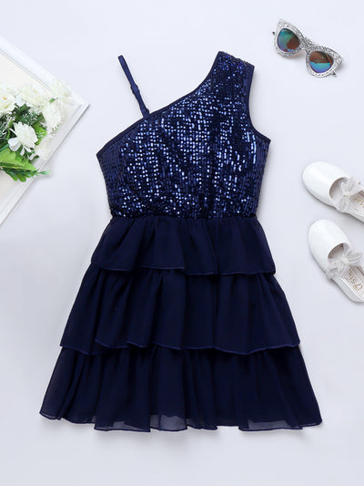 Girls Sequin Party Dress