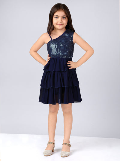 Girls Sequin Party Dress