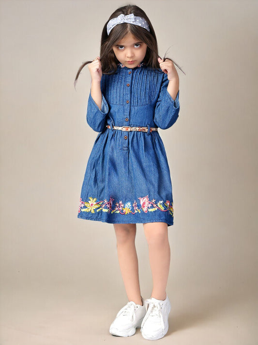 Buy middy dress for girl denim in India @ Limeroad | page 4