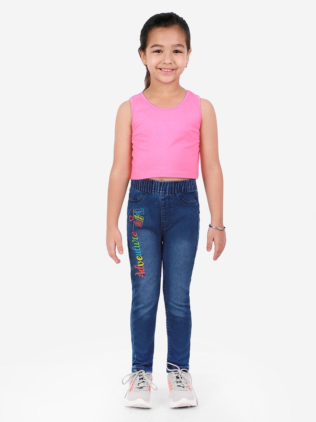 Naughty Ninos Girls Stretch Denim Jeggings for 5 to 15 years